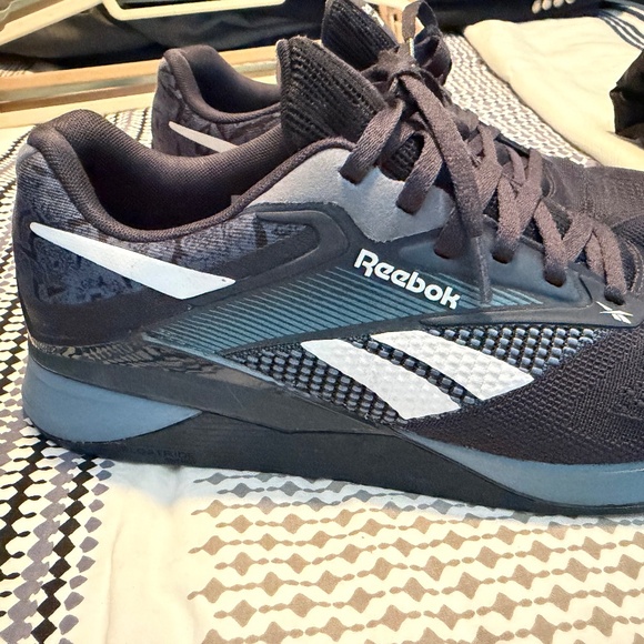 Reebok Nano Cross-Training  X4 Dark Blue + Camo Patterned Shoes (Size Mens 11.5) main image 5